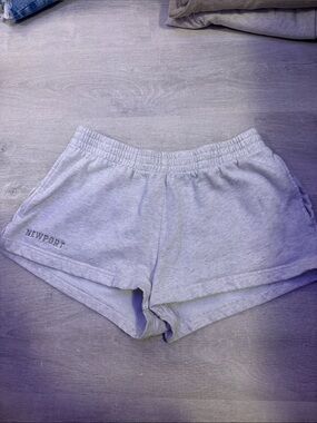 Newport Light Gray Women's Athletic Lounge Shorts